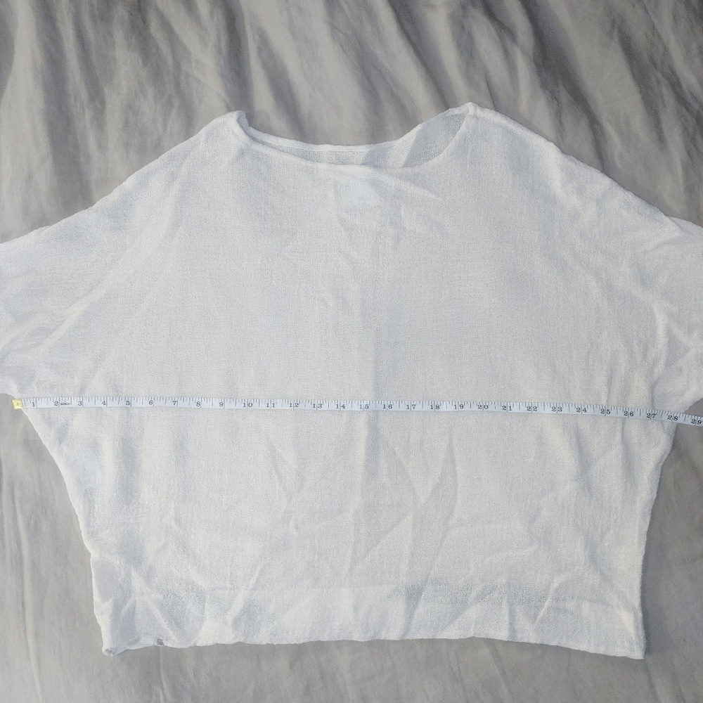JAMIE + THE JONES open weave marble sweater - Picture 5 of 8